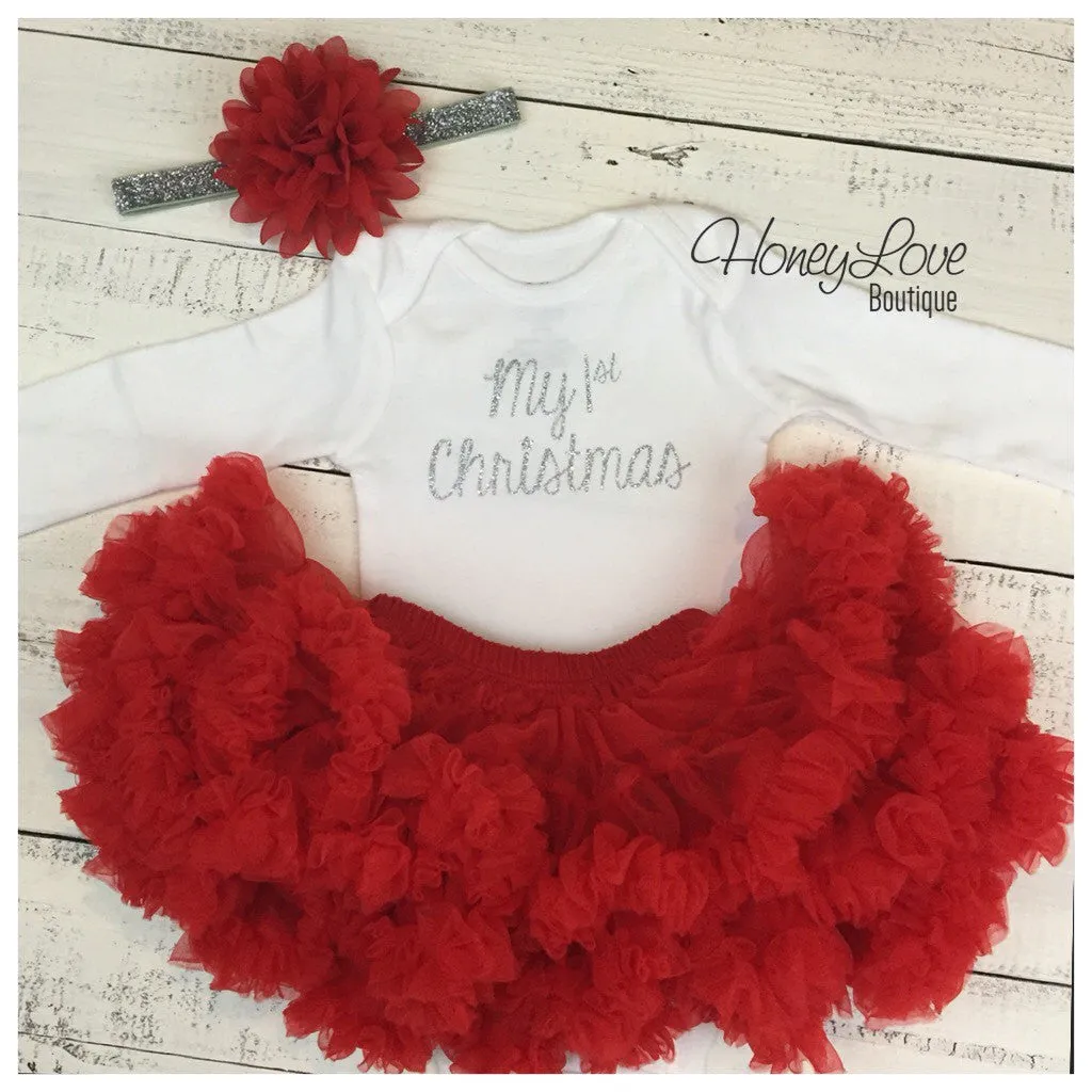 My 1st Christmas Complete Outfit - Gold or Silver