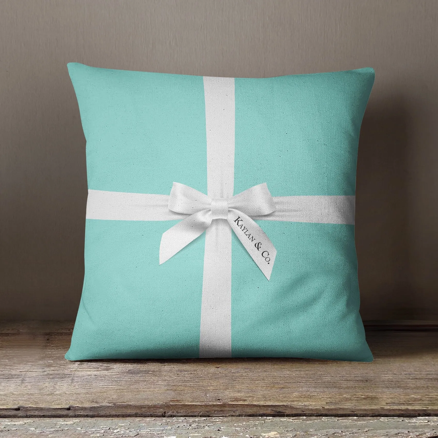 Name & Co Personalized Fashion Throw Pillow