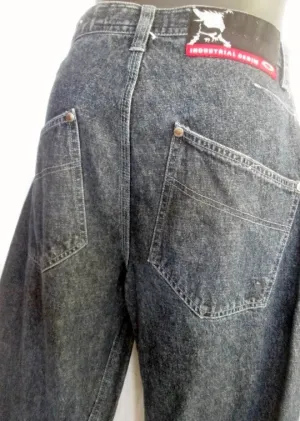 NEW Mens OAKLEY INDUSTRIAL DENIM JEANS Denim PANTS Dungarees BLUE 32 X 34