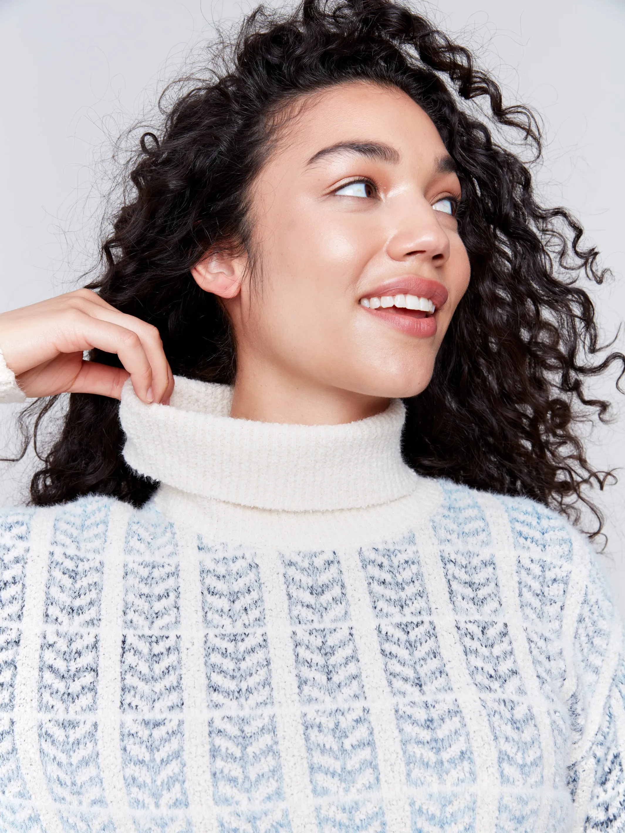 Ombre Jacquard Sweater