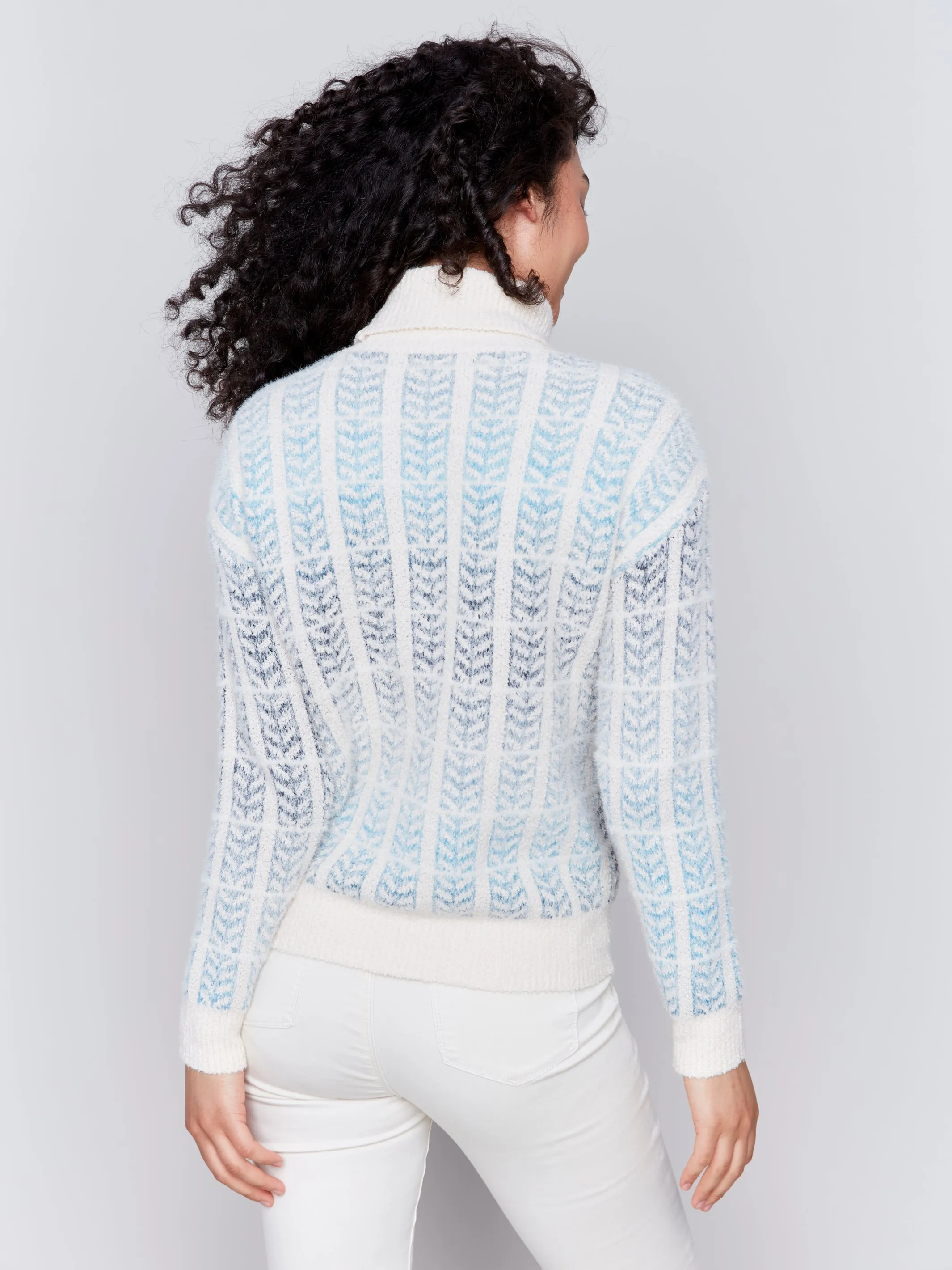 Ombre Jacquard Sweater