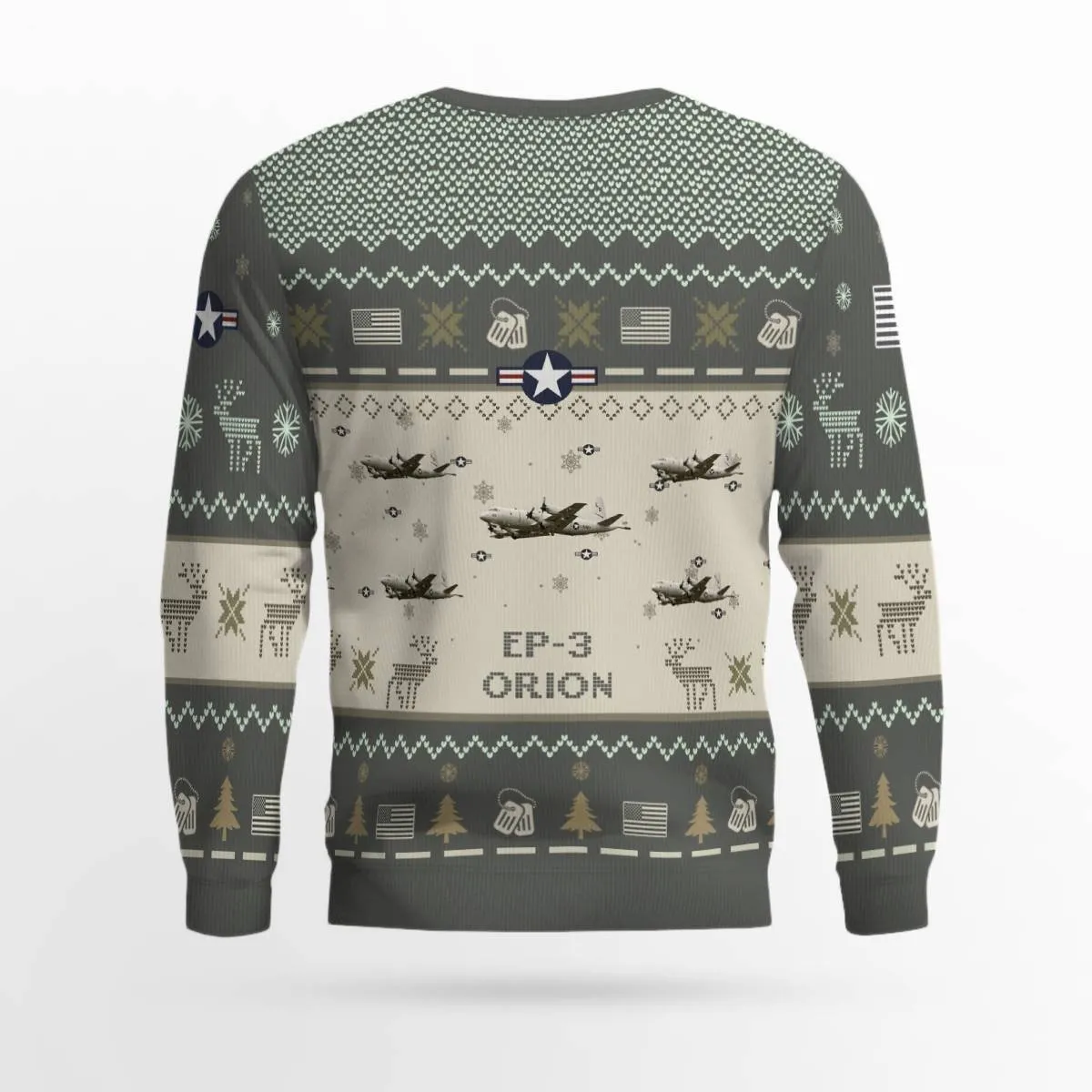 P-3 Orion P-3 VP-10 Red Lancers Aircraft Ugly Sweater, Ugly Sweater Christmas Shirt for Men Dad Veteran