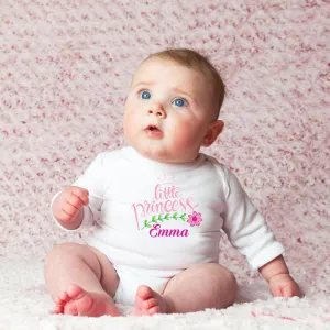 Personalised Baby Bodysuit - Princess