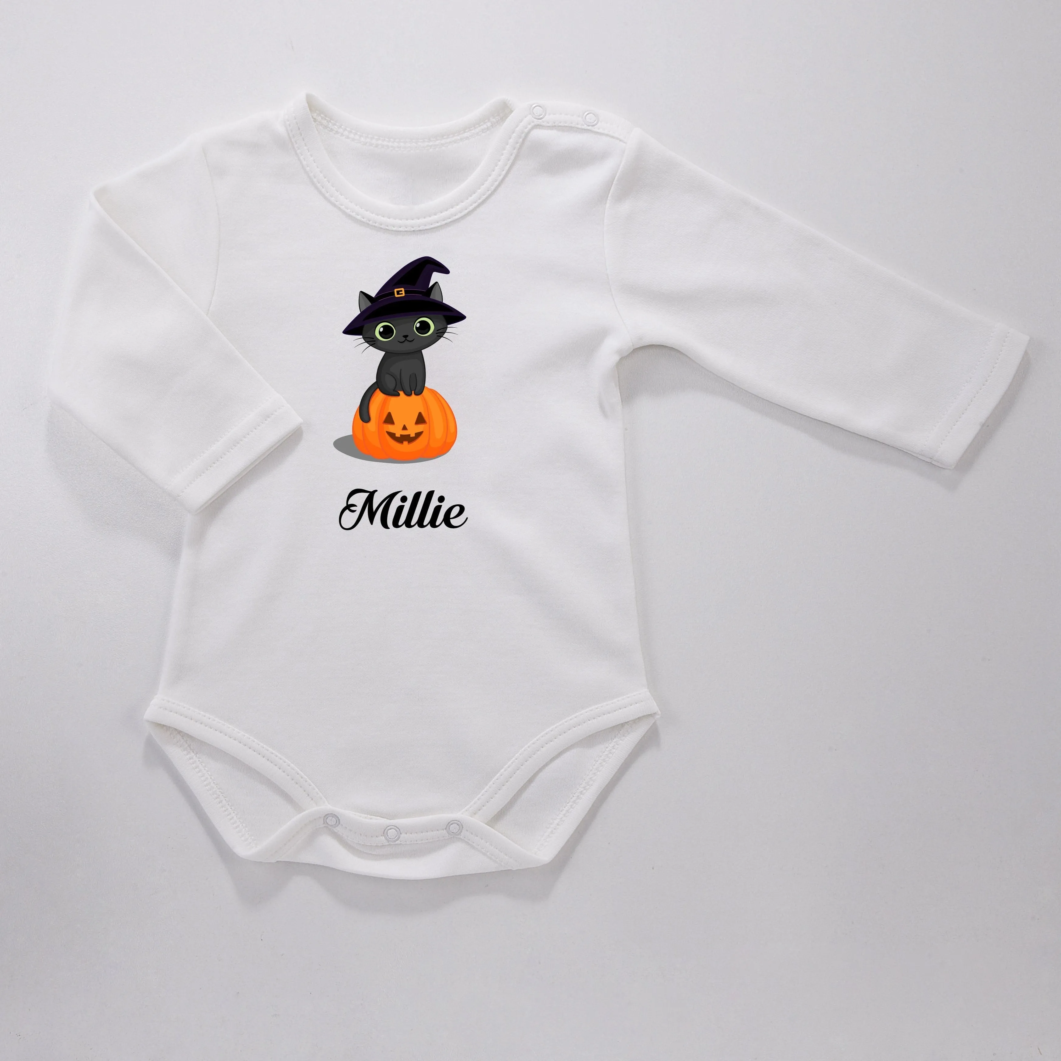 Personalised Baby Bodysuit - Witch