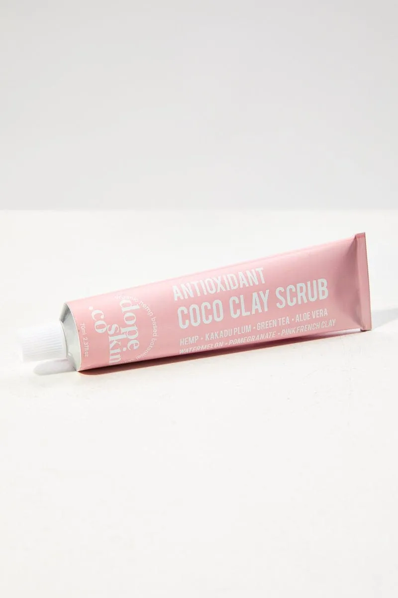 Pink Dope Skin Co Antioxidant Coco Clay Scrub 70Ml