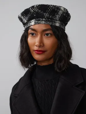 Plaid Beret