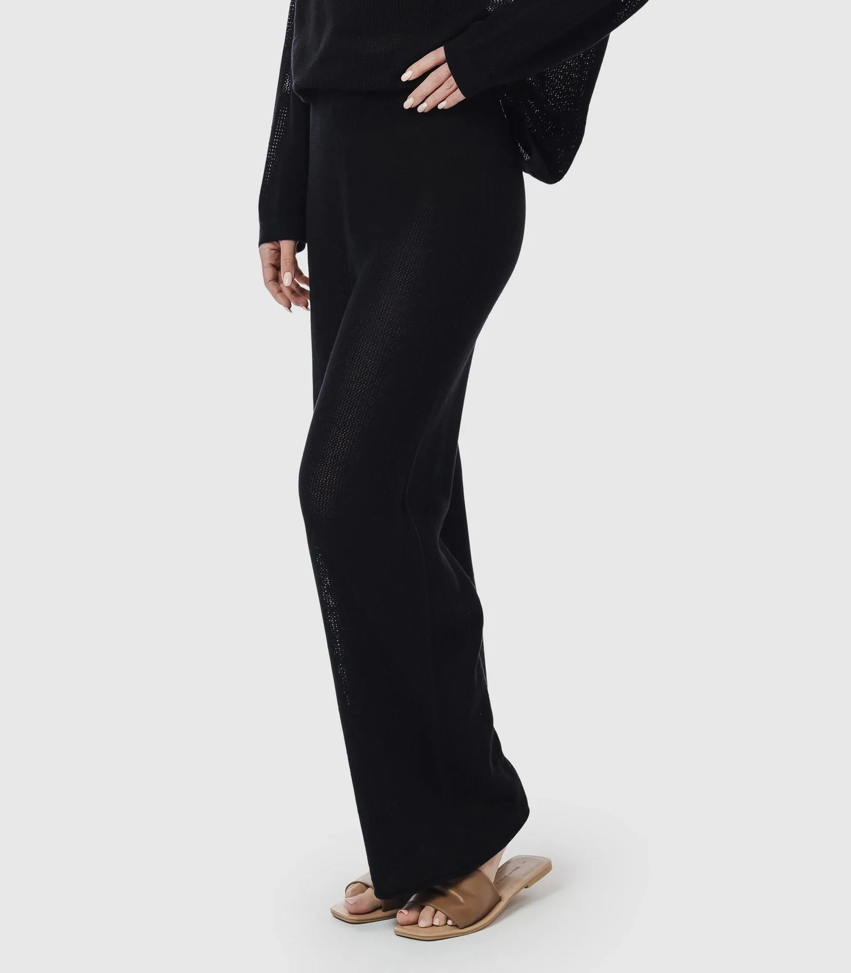 popular  Knit Fashion Pants - Piping Hot