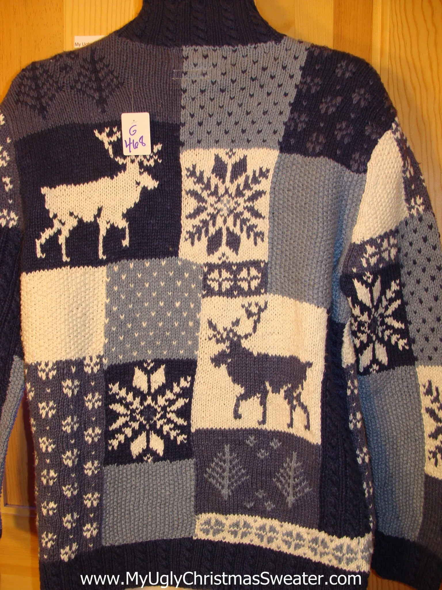 Reindeer Light Up Ugly Christmas Sweater