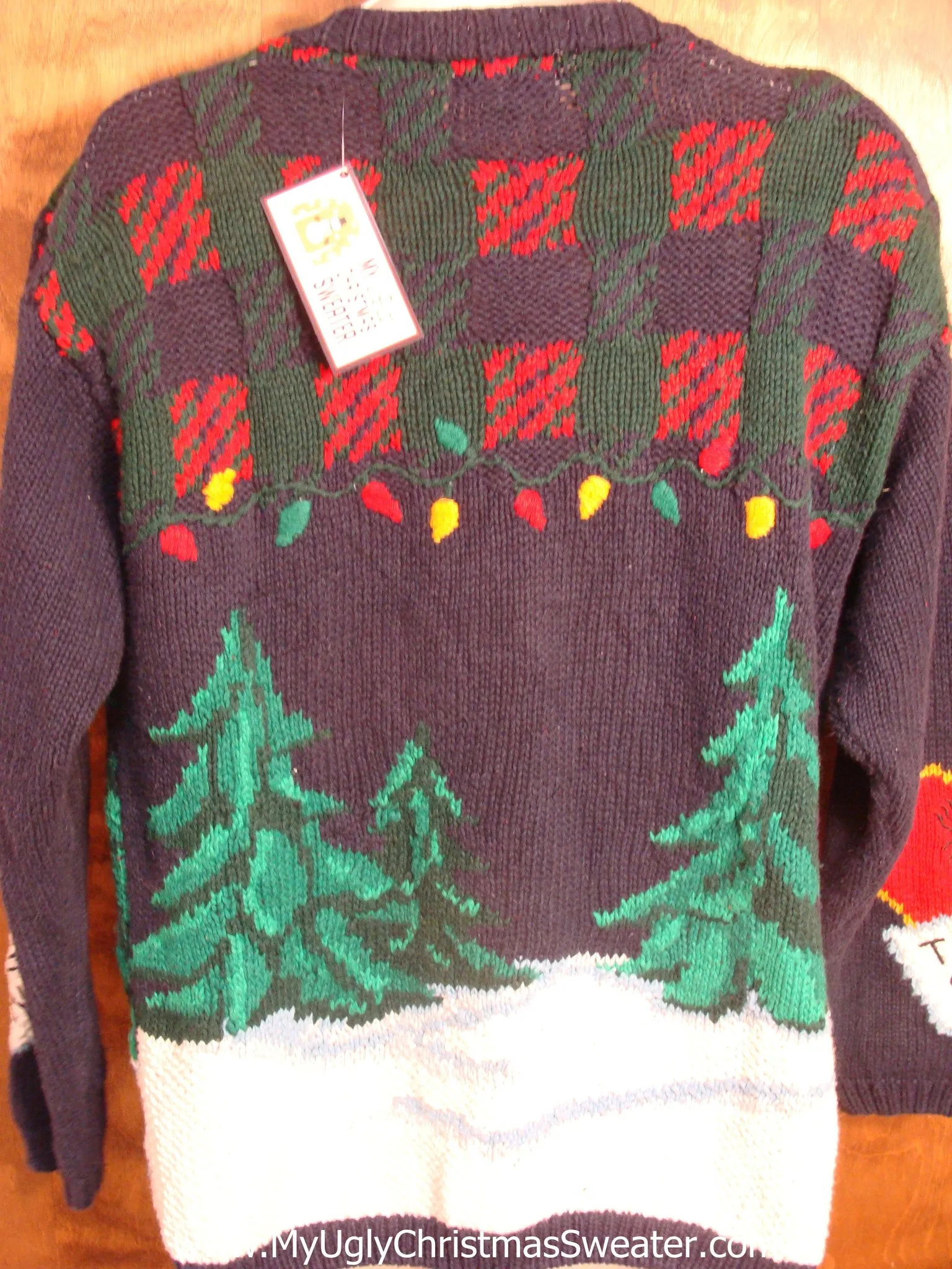 Santa North Pole Christmas Sweater