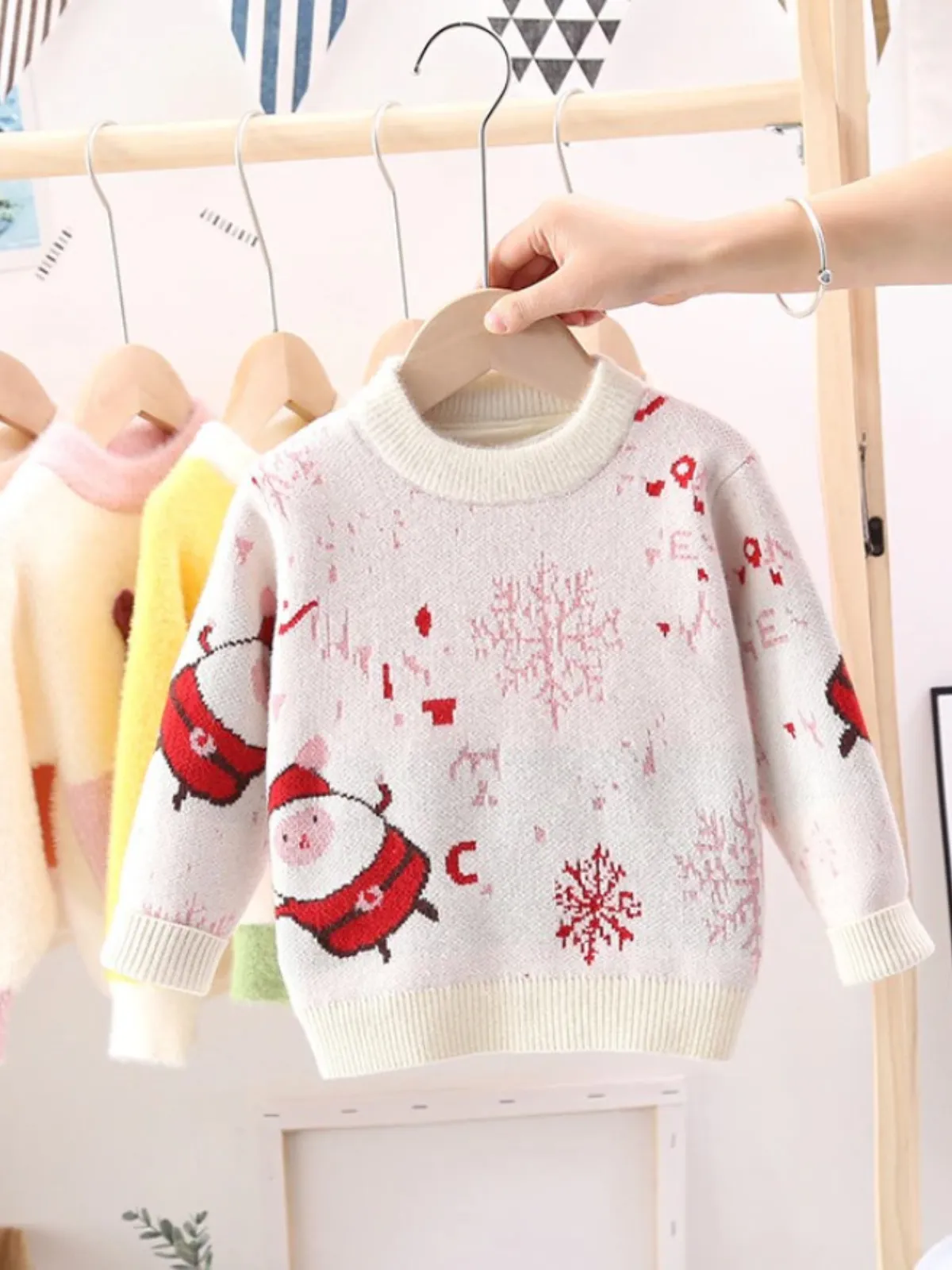 Santa's Almost Here Christmas Sweater