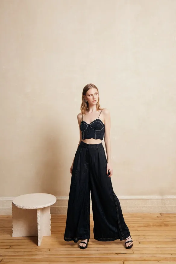 Shirina Embellished Crop Top