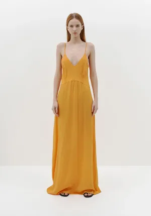 SILK LONGERLINE SLIP DRESS