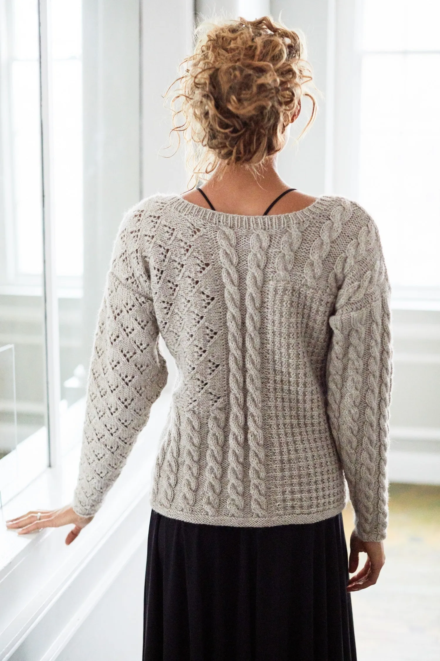 Slouchy Sampler Sweater (Knit)