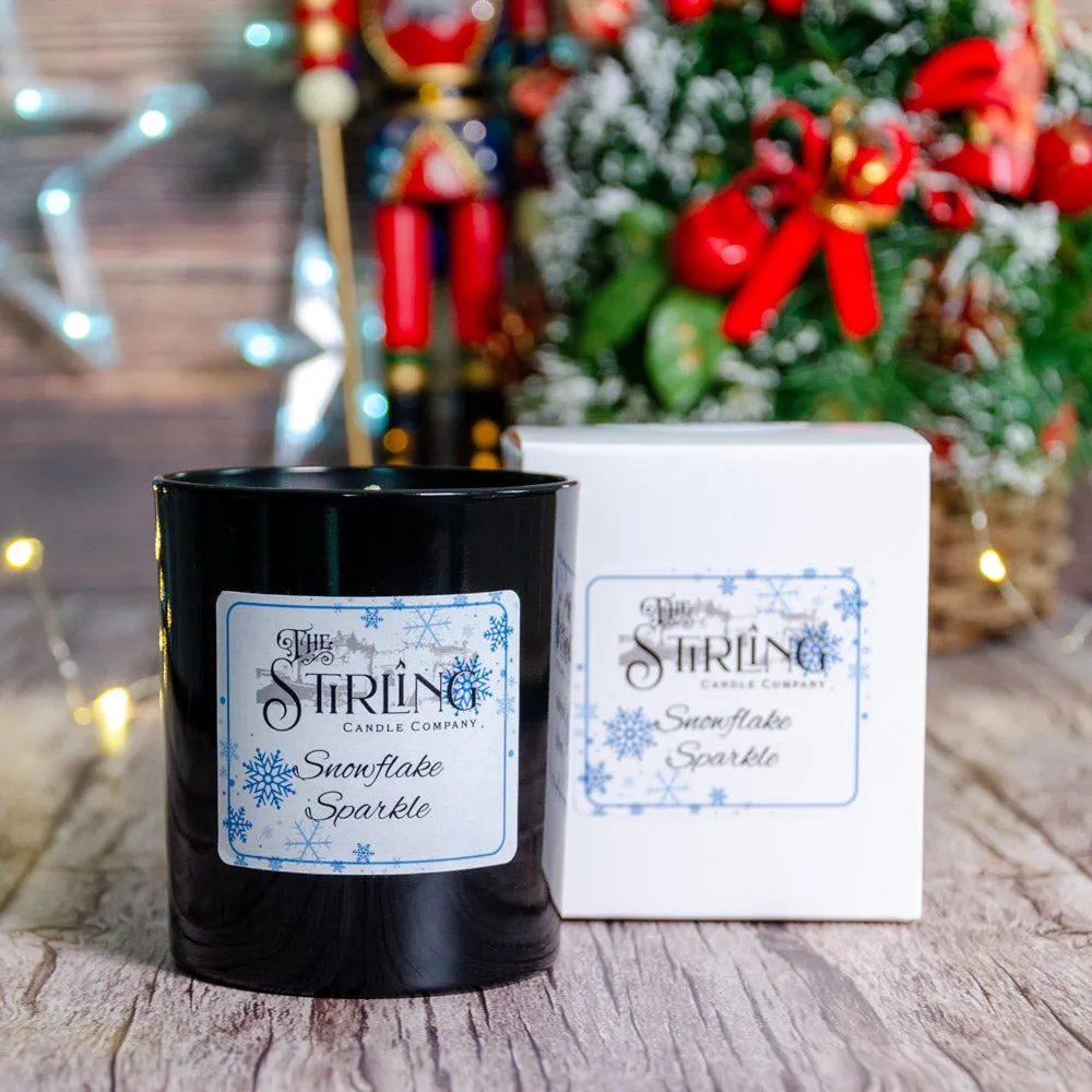 Snowflake Sparkle - Large Candle