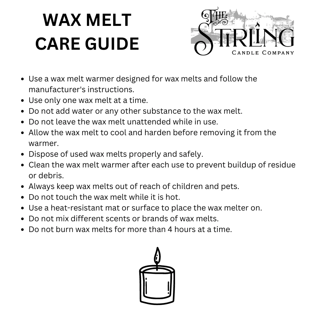 Snowflake Sparkle - Wax Melt Clamshell