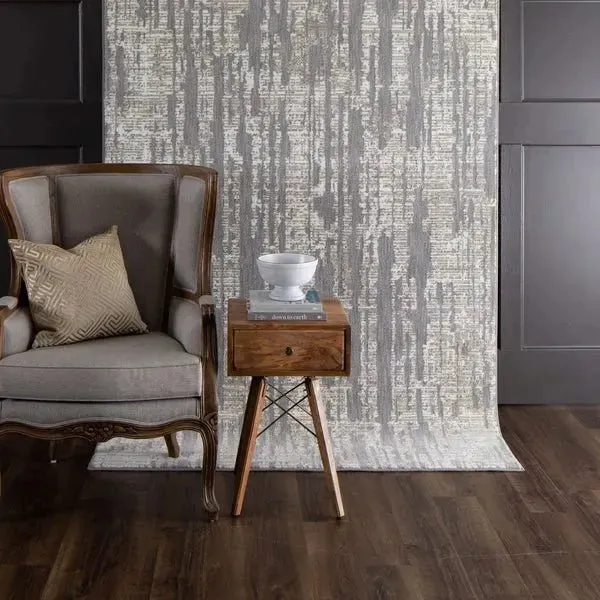 Soiree 91967 90116 Matrix Grey Rug