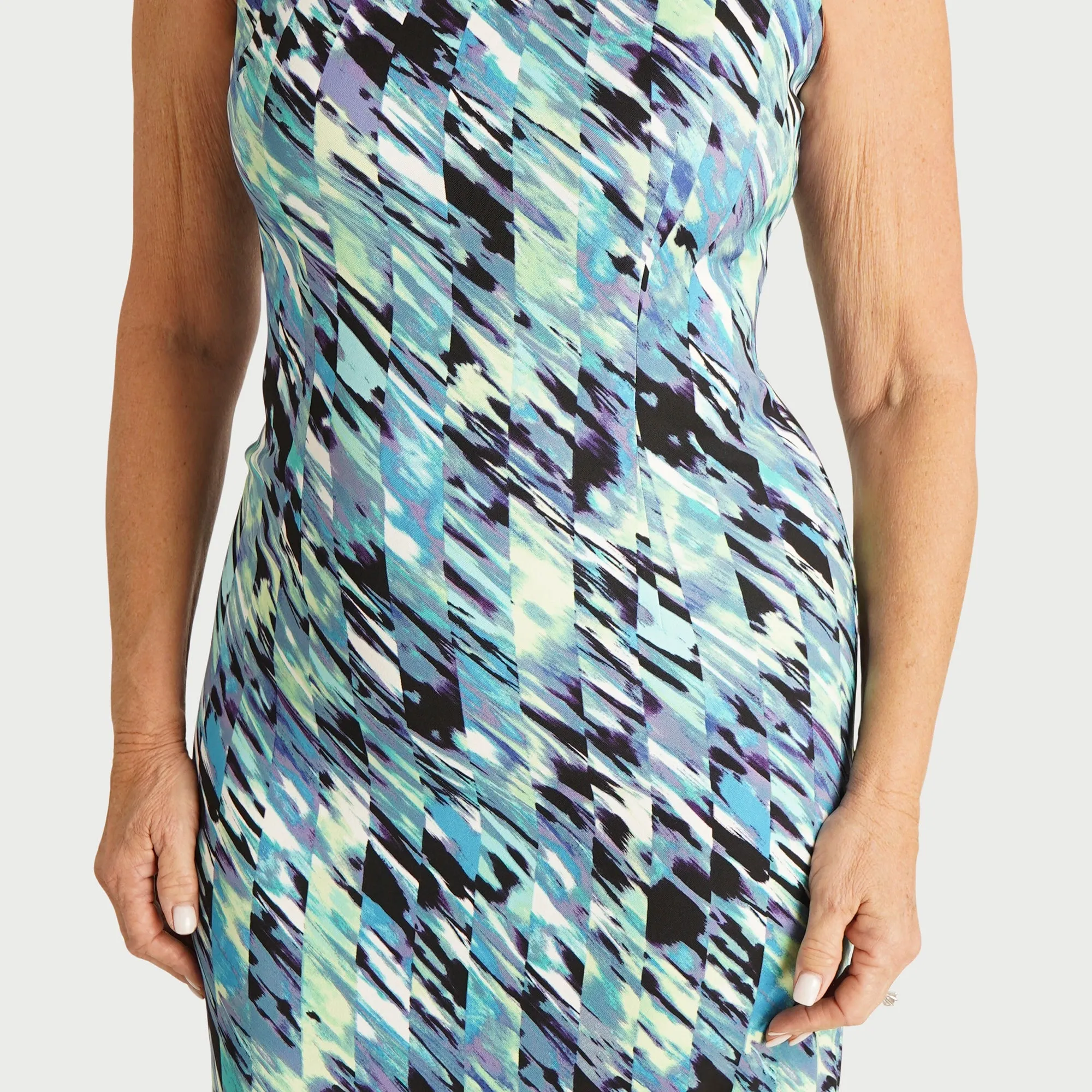 Sue Seafoam Sleeveless Dress