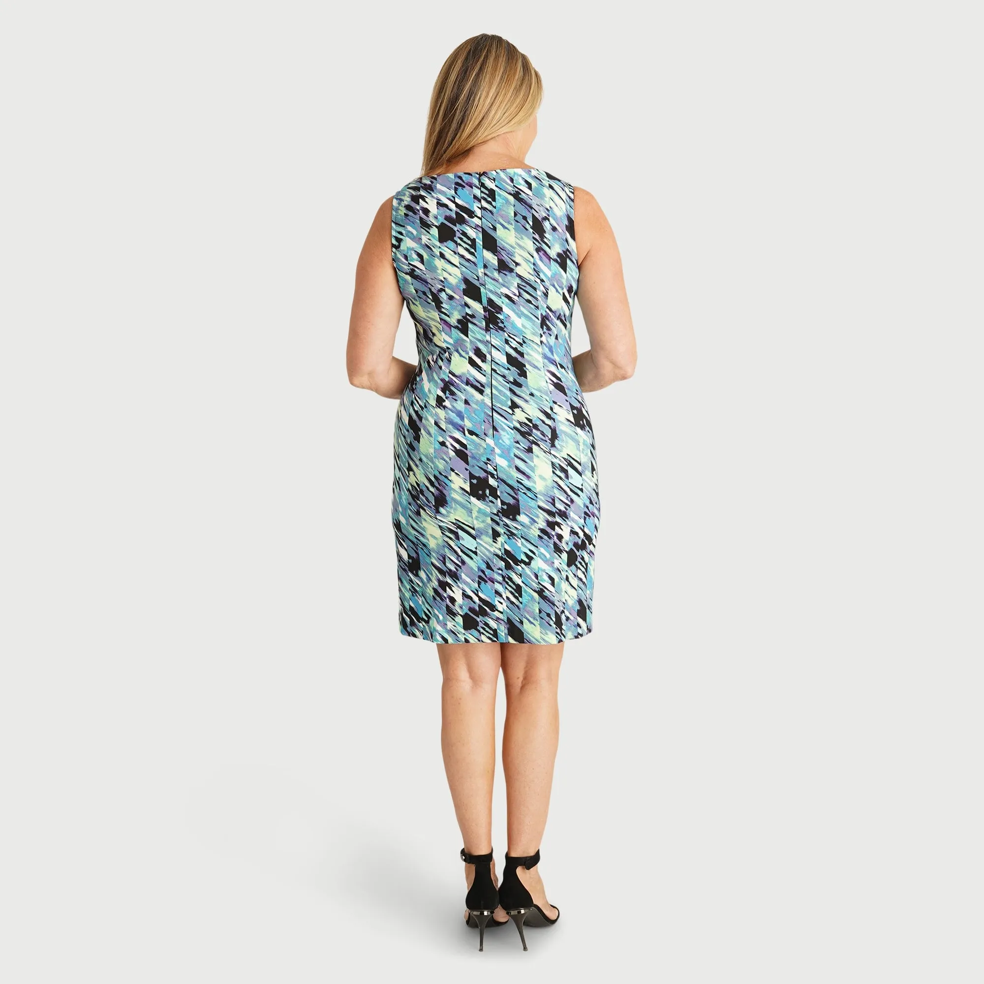 Sue Seafoam Sleeveless Dress