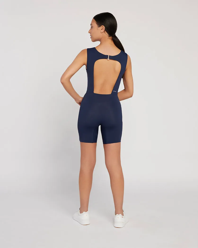 Tatiana Short Bodysuit - Midnight