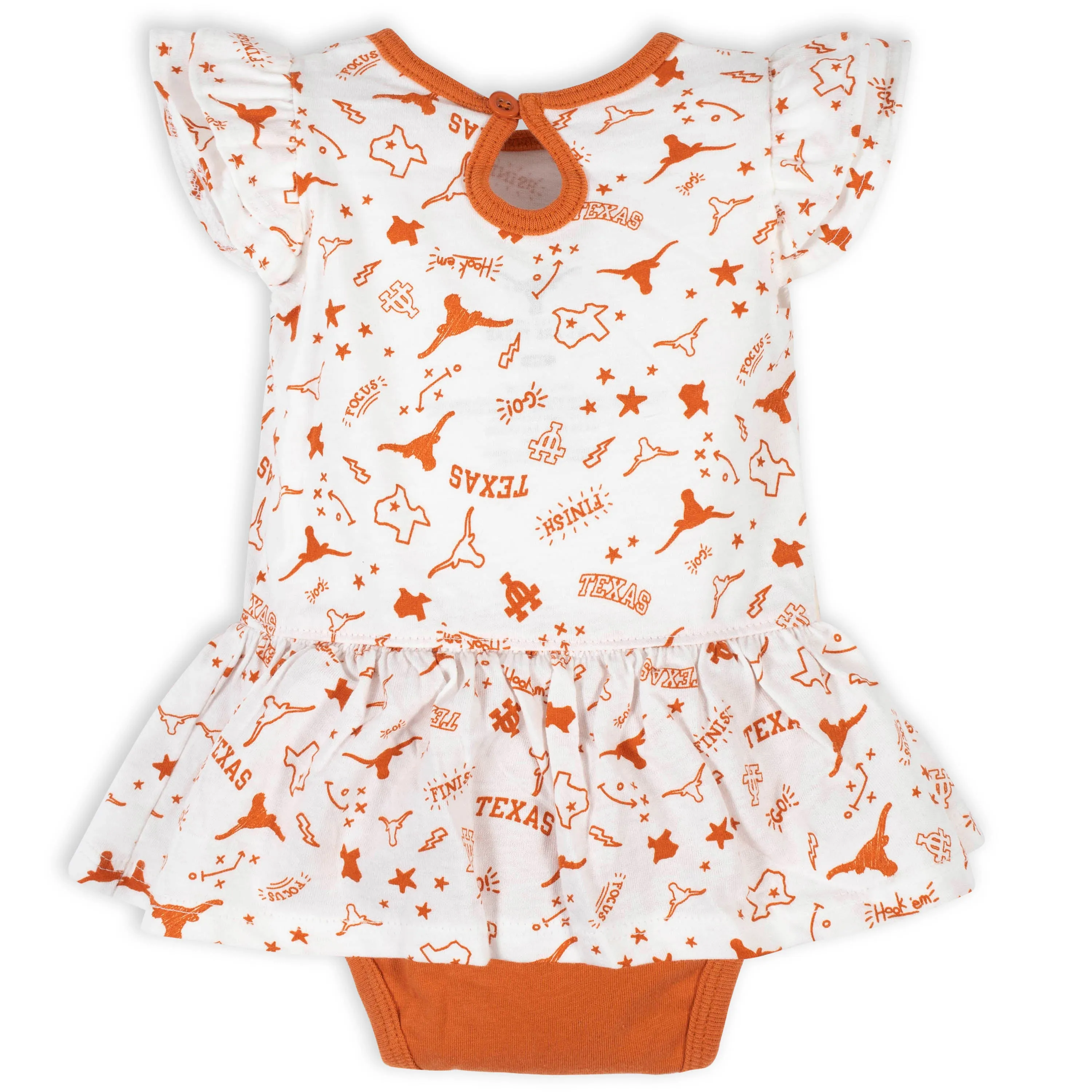 Texas Girl Floral Bodysuit Dress